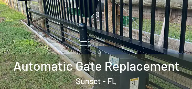  Automatic Gate Replacement Sunset - FL