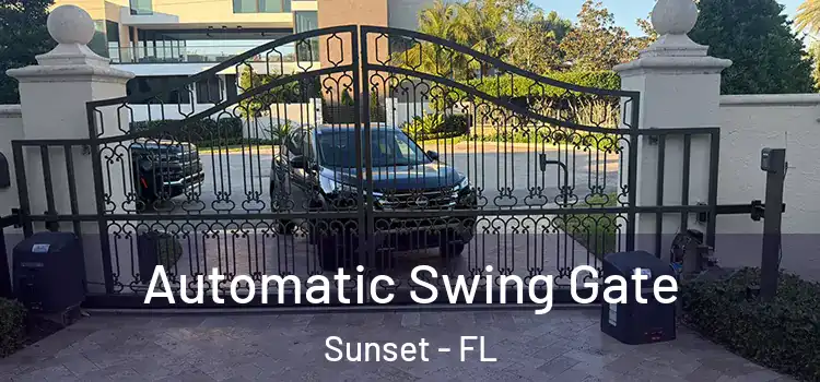  Automatic Swing Gate Sunset - FL