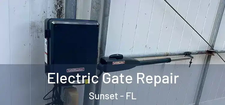  Electric Gate Repair Sunset - FL