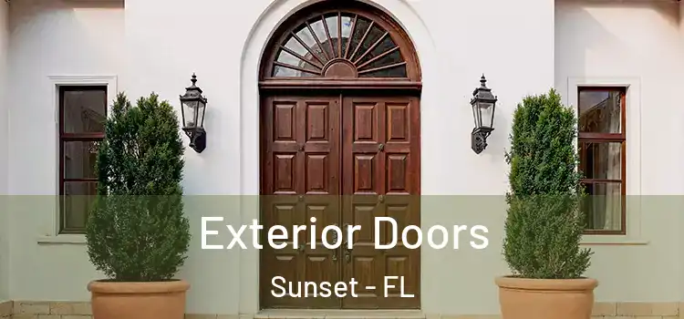  Exterior Doors Sunset - FL
