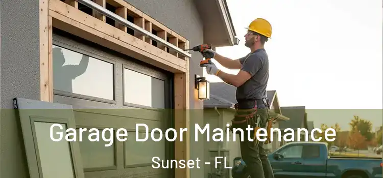  Garage Door Maintenance Sunset - FL