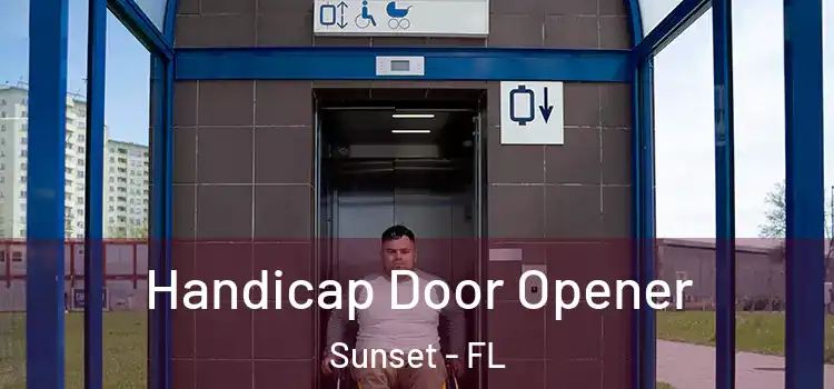  Handicap Door Opener Sunset - FL
