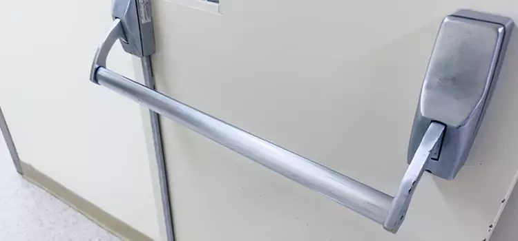 Panic Door Hardware Installation Sunset