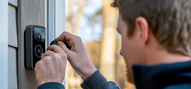 Blink Doorbell Installation Sunset