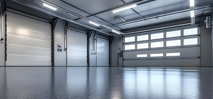 Sectional Industrial Doors Sunset