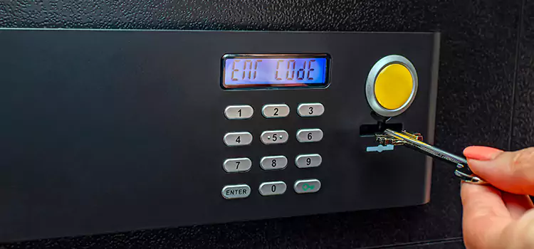Electronic Keypad Deadbolt Installation Sunset