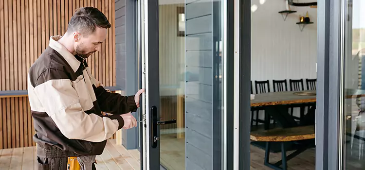 New Sliding Glass Door Installation Sunset