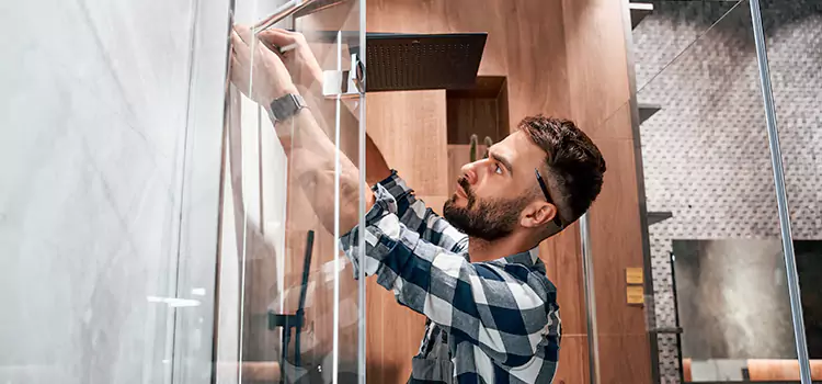 Replace Shower Doors with Frameless Sunset