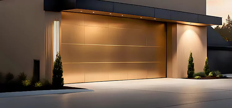 Aluminum Garage Door Installation Sunset