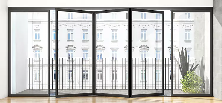 Premium Material Balcony Doors Sunset