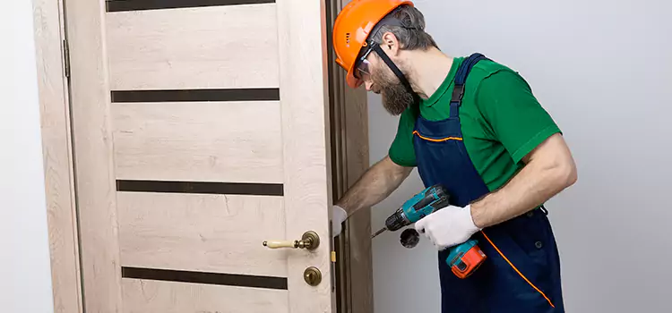 Replace Internal Door Handle with Lock Sunset
