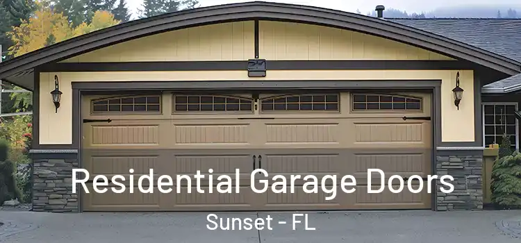  Residential Garage Doors Sunset - FL