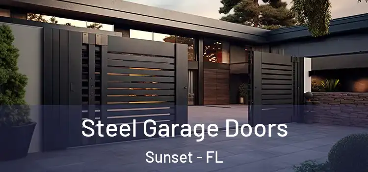  Steel Garage Doors Sunset - FL