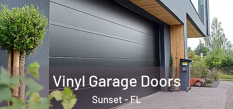  Vinyl Garage Doors Sunset - FL