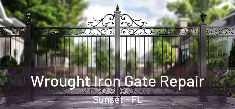  Wrought Iron Gate Repair Sunset - FL